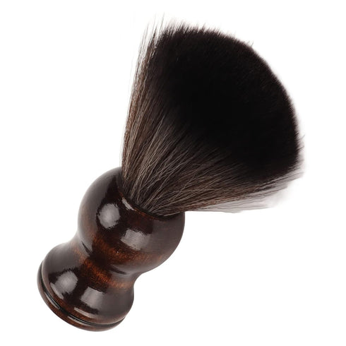 Portable Men Shave Brush, Soft Nylon Shaving Brush with Wood Handle for Shaving
