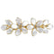Vintage Hair Barrettes - Opal Hair Clips, French Crystal Flower Hairpin Hair Accessories for Women