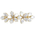 Vintage Hair Barrettes - Opal Hair Clips, French Crystal Flower Hairpin Hair Accessories for Women