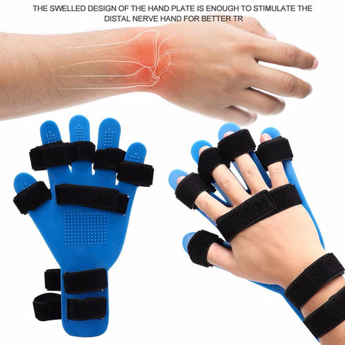 Finger Training Device for Stroke Rehab - Finger Orthotics Fingerboard for Hemiplegia and Traumatic Brain Injury