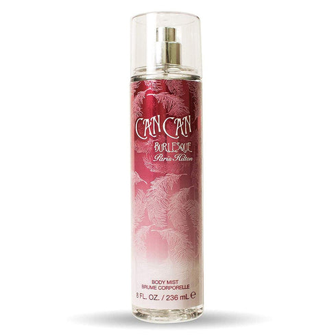 Paris Hilton Can Can Burlesque Body Mist Fragrance for Women, 8 Oz, Fruity and Floral Scent