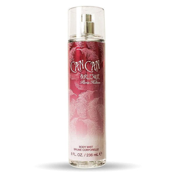 Paris Hilton Can Can Burlesque Body Mist Fragrance for Women, 8 Oz, Fruity and Floral Scent