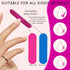 Mini Nail Files Bulk, 100 Pcs Disposable Double Sided Emery Boards, Travel Size for Men, Women, Kids (2 Inch)