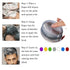 Silver Gray Hair Color Wax, 4.23 oz, Temporary Hairstyle Cream for Party, Cosplay, Daily Use