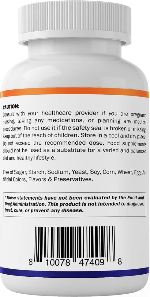 Vitamatic DIM Supplement Complex for Women & Men, 300mg, 120 Veg Capsules, Non-GMO & Gluten Free