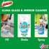 Libman Iluma Glass & Mirror Cleaner, 24 fl oz Refillable Bottle with 5 Total Concentrated Dissolvable Pods