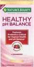 Nature's Bounty Optimal Solutions Probiotics for Vaginal Health and pH Balance, 30 Capsules