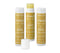 Vegan Vanilla Lip Balm Collection, 3 Tube Set with Organic Jojoba, Avocado Oil, and Vitamin E for Chapped Lips