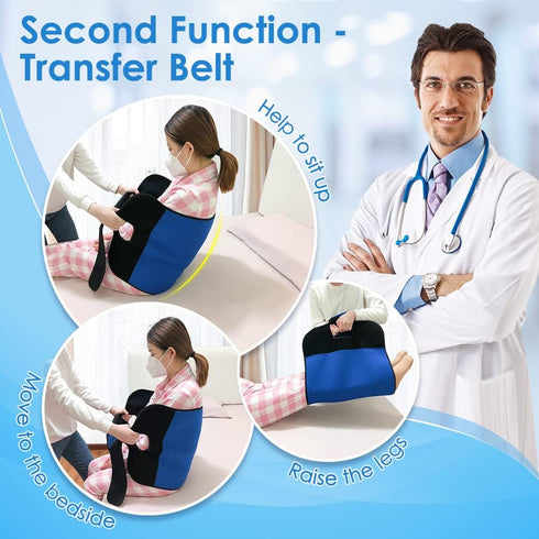 Patient Turning Device Belt For Bed Rails Elderly Adults Safety Hospital Beds For Home Use Transfer Belts For Lifting