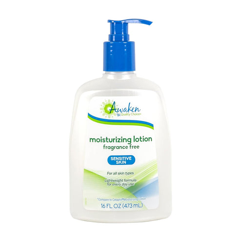 Sensitive Skin Moisturizing Lotion, Fragrance Free for All Skin Types, Lightweight Formula, 16 oz Pump Bottle, Body