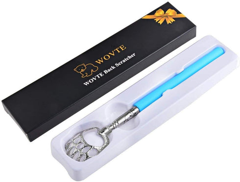 WOVTE Bear Claw Telescopic Back Scratcher - Blue