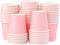 Bathroom Paper Cups 3oz - 50 Count Disposable Mouthwash Cups, Pink Small Cups for Mouthwash, Espresso, Medicine