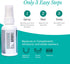 Smilesaver Cleaner - Quick & Effective for Retainers, Clear Aligner, Dentures, Nightguard - Minty Taste (2 Ounce - 1