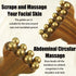 Shoulders,1 OULIGET Wooden Trigger Point Massage,Wooden Metal Ball Massage Tool,Sandalwood Metal Ball Face