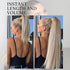 28inch Long Dark Blonde Ponytail Extension with Hair Tie - Yaki Straight Thick Braiding Hairpiece for Women (#15/18)