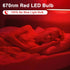 Verbeeck 670nm Bulb,6 Pack 9W E26 A19 Bulb,Dimmable,Melatonin Red Light Red Light Sleep Therapy Promoting,Healthy Sleep