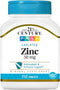21st Century Zinc 50 Mg (Chelated) Tablets - 110 Count for Daily Nutritional Support.