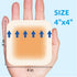 Dr. Med Hydrocolloid Wound Dressing 4"x4", 10 Pack/Box, Waterproof Adhesive Bandage for Light Exudate and Superficial