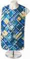Western Textile 5 Pack, Adult Bib or Clothing Protector Reusable Washable 18x34 Picasso