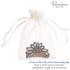 Parcelona French Plume 3" Celluloid Hair Claw, No Slip Grip, Durable Styling Women Hair Accessories, Tortoise Shell