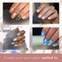 Pretty Diva Mermaid Chrome Nail Powder - Unicorn Iridescent Powder for Nails, Sunset Chrome Manicure Pigment