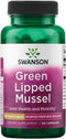 Swanson Green Lipped Mussel (Freeze-Dried), New Zealand Joint Health & Mobility Supplement, 60 Capsules