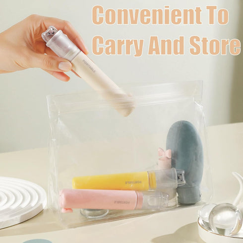 Set,Portable Set,with Brush,1 Foldable Travel Toothbrush Mini Travel Toothbrush Potable Cover Soft Toothpaste Dispenser