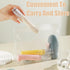 Set,Portable Set,with Brush,1 Foldable Travel Toothbrush Mini Travel Toothbrush Potable Cover Soft Toothpaste Dispenser