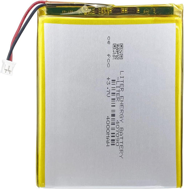 Liter energy battery Liter energybattery 3.7V Lipo Battery 4000mAh Rechargeable Lithium ion Polymer Battery 407090