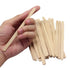 SelfTek 100 Pcs Wooden Wax Applicator Spatulas for Hair Removal and Smooth Skin