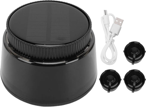 LAISANIM 3 3 (3pcs Solar Aromatherapy Diffuser for Car & Home, Rechargeable Essential Oil Diffuser with Adjustable