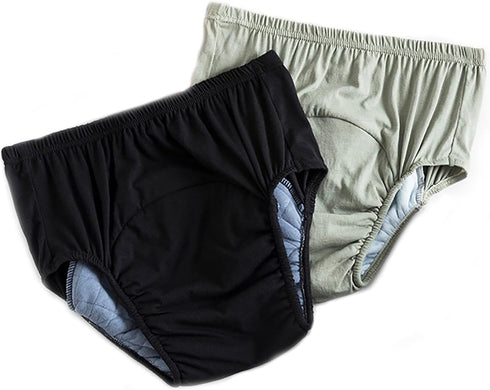 YFJBDKS Incontinence Underwear for Adult, Leakproof Cotton Underwear, Low Noise Reusable Waterproof Adult