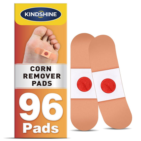 kindshine 96P Corn Remover Pads for Feet and Toes, Extra Strength 40% Salicylic