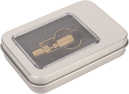 Ingrown Toenail Lifter, Stainless Steel Nail Corrector Tool for Curved Ingrown Toenails, Foot Care Pedicure Tool (Gold)