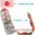 Pill Case (5 Pack) Portable Small Tablet Container Box with 10 Compartments for Travel, Pocket Organizer