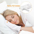 Selizo 6 Pairs 100% White Cotton Gloves for Eczema, Moisturizing Overnight Spa Lotion Gloves