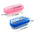 Nail Brush Two Sided Fingernail Scrub Brush, Soft Stiff Bristles for Men Women Kids, 4 PCS
