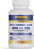 Nature's Lab Hyaluronic Acid with Biocell Collagen and MSM - 60 Capsules for Skin Hydration, Joint Health