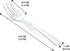 LORESO Clear Mini Plastic Forks - Tasting Mini Forks 100CT, 3.8 Inches, BPA Free, Reusable for Fruit and Dessert