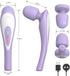 Personal Handheld Vibrating Massager-Cordless Electric Percussion Muscle/ Deep Tissue Massager for Neck Back Shoulder