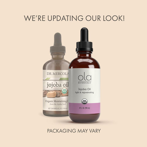 Ola Botanicals Organic Jojoba Oil - 4 Fl. Oz., Light & Rejuvenating, USDA Organic