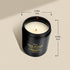 Kristen 7.05oz, 42-Hour Luxury Candle Gift for Men Cedarwood & Vetiver Soy Candle, Handcrafted Black Jar, Burn, Premium