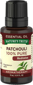 Natures Truth Essential Oil, Patchouli - 0.51 Fluid Ounce