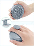HEETA Scalp Massager Hair Growth, Soft Silicone Shampoo Brush for Exfoliation, Dandruff Removal, Sky Gray