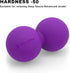 5BILLION FITNESS Peanut Massage Ball - Double Lacrosse Ball and Mobility Massage Tool for Deep Tissue