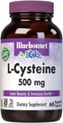 Bluebonnet Nutrition L-Cysteine 500mg, 60 Vegetable Capsules, Promotes Healthy Skin, Hair, Nails