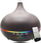 550ml Aroma Diffuser for Large Rooms, Ultra Quiet Essential Oil Diffuser with 7 Light Colors & Timer Setting
