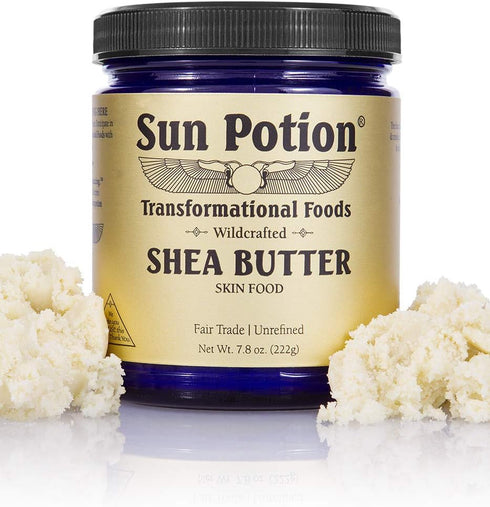 Shea Butter (Wildcrafted) - Skin Food, 222g - Sun Potion