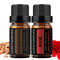 GREENSLEEVES Rose Sandalwood Essential Oil Set, 2 x 10ml Pure Plant-Based Fragrance Oil for Aromatherapy, Diffuser,