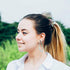 Shiny Scrunchies Metallic Tone Hair Bands, Elastic Hair Ties Set, Glitter Ponytail Holders for Women
